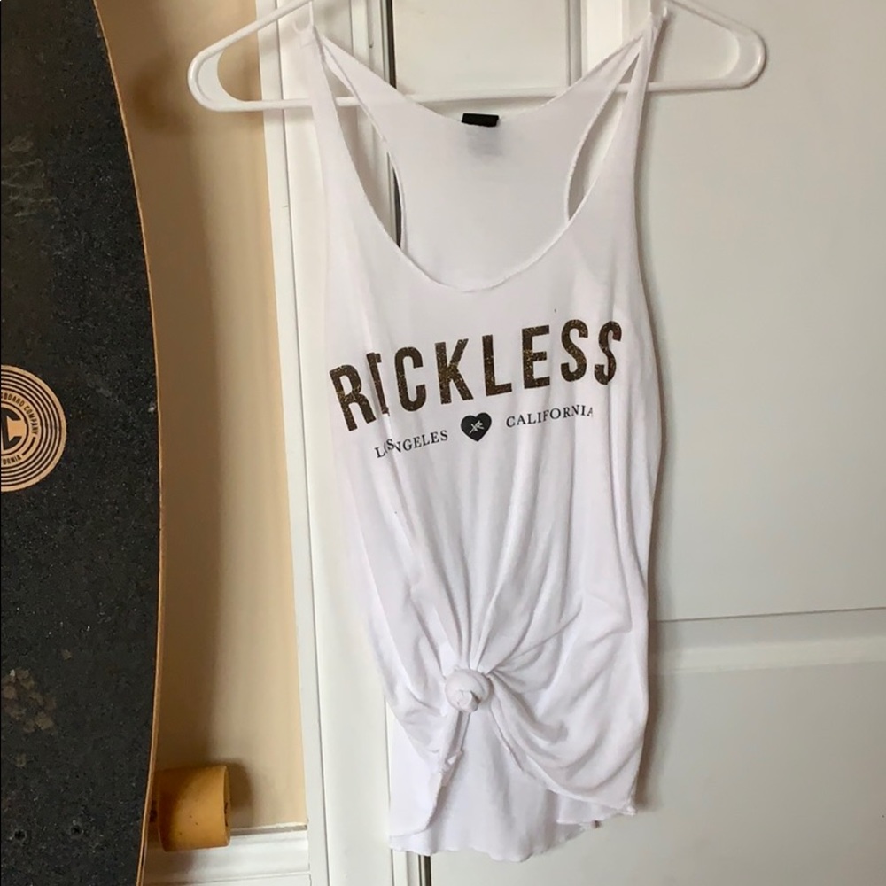 reckless beach tank